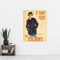 thumbnail image 2 of Christy WWI War US Navy Enlist Recruit Women Advert Extra Large XL Wall Art Poster Print, 2 of 3