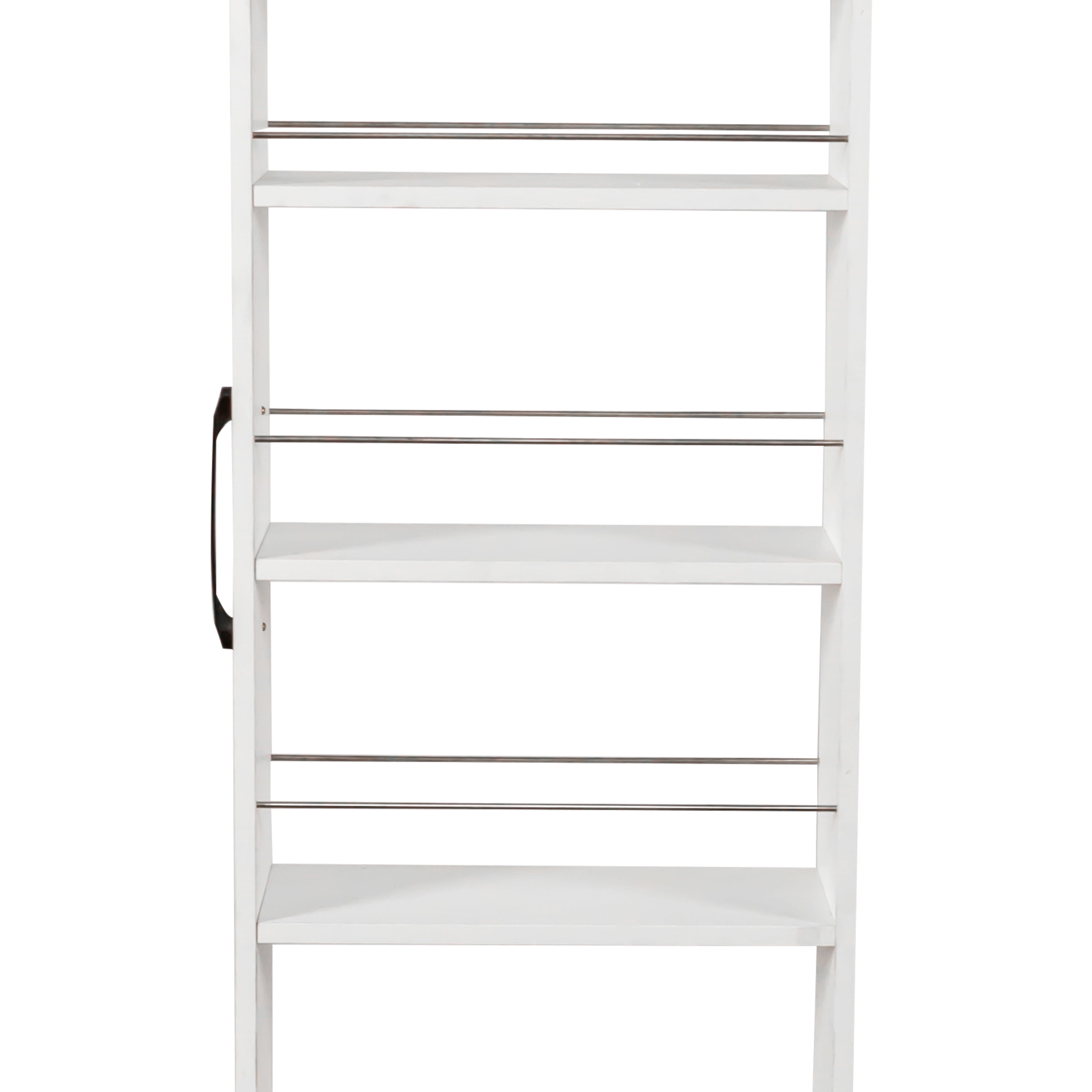 7-Tier Slim Pull-Out Storage Shelf Rolling Utility Cart for Small Kitchen Spaces, White