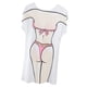 thumbnail image 3 of 2xFunny Mujer de Camiseta Casual Camiseta Tops Cumpleaños Rosa Sunnimix bikini cuerpo cubrir, 3 of 8