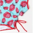 thumbnail image 4 of Baby Swimsuit Girl Strawberries Prints Swimming 1Pc Kids Bathing Suit Cute Fashion Girls' Swimwear Red 4-5 Years, 4 of 4