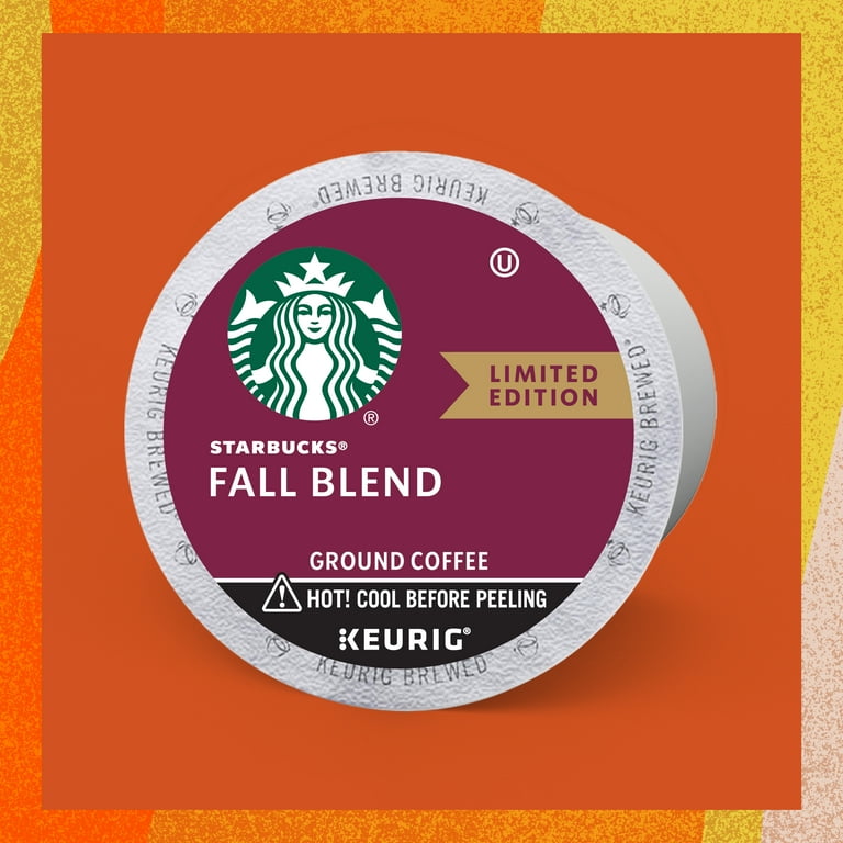 Starbucks Fall Blend K Cup Coffee Pods Medium Roast 100 Arabica