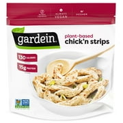 Gardein Plant-Based Chick'n Strips, Vegan, Frozen Meat Alternative, 10 oz.