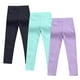 thumbnail image 2 of Odeerbi 3-10 Años Niñas 3 Pcs Algodón Leggings Mallas Elásticas Pantalones de Color Sólido Casual Pantimedias, 2 of 9