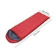 thumbnail image 3 of Sacos de dormir de momia Saco de dormir de algodón Equipo para acampar al aire libre (Rojo), 3 of 3
