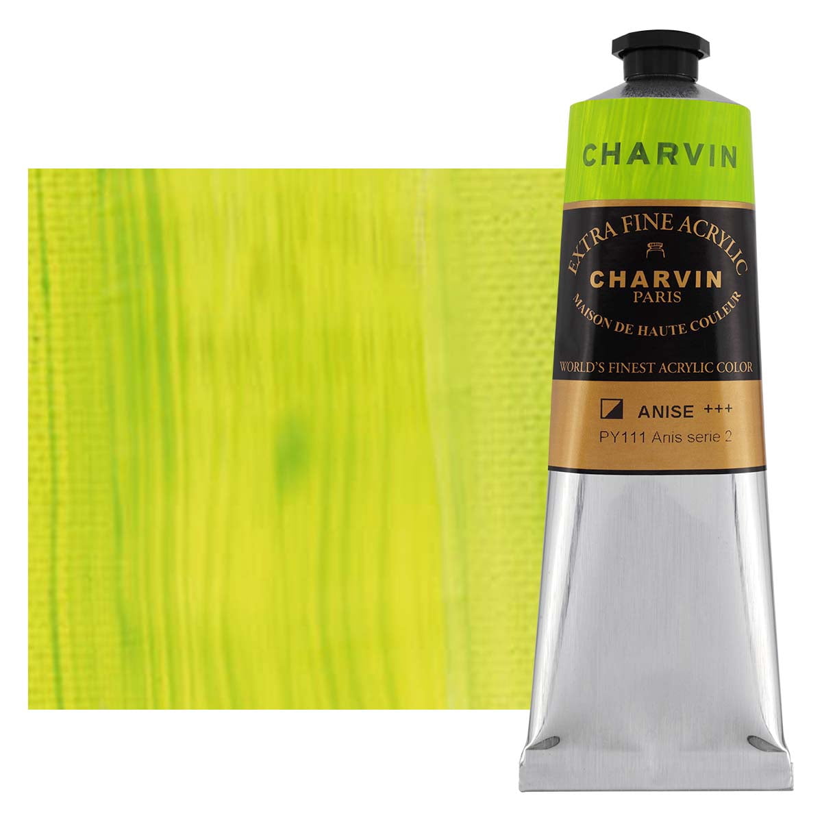 Charvin Extra Fine Professional Artist Acrylic Paint Colors, Nature Themed Hues, 150ml Anise