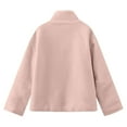 thumbnail image 4 of larppty Womens Sherpa Fuzzy Fleece Jackets Casual Warm Winter Zip Up Long Sleeve Fluffy Coats 2025 FAll With Pockets（Light Pink，XXL）, 4 of 6