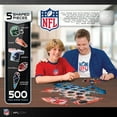 thumbnail image 4 of MasterPieces Jigsaw Puzzle for Adults - NFL Helmet Shaped 500 Pieces, 4 of 5