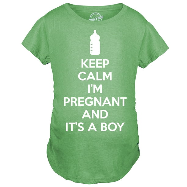 Maternity Keep Calm Im Pregnant and Its a Boy Shirt Funny Pregnancy Announcement Maternity Keep Calm Im Pregnant and Its a Boy Shirt Funny Pregnancy Announcement