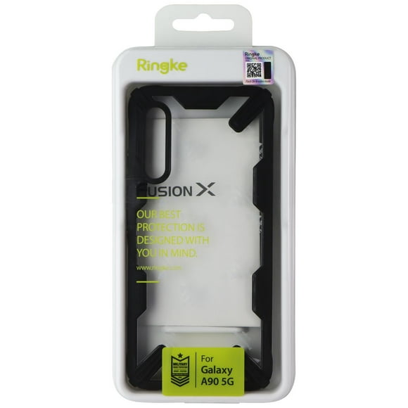Ringke Fusion X Series Case for Samsung Galaxy A90 5G - Black / Clear