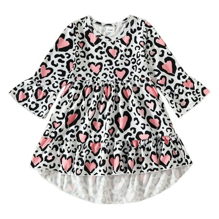 

PMVFHDE Toddler Halloween Outfit Skirt Set for Toddler Girls Toddler Girls Long Sleeve Christmas Pumpkin Prints Dress Dance Party Dresses Kids Clothes WH2 9-12 Months