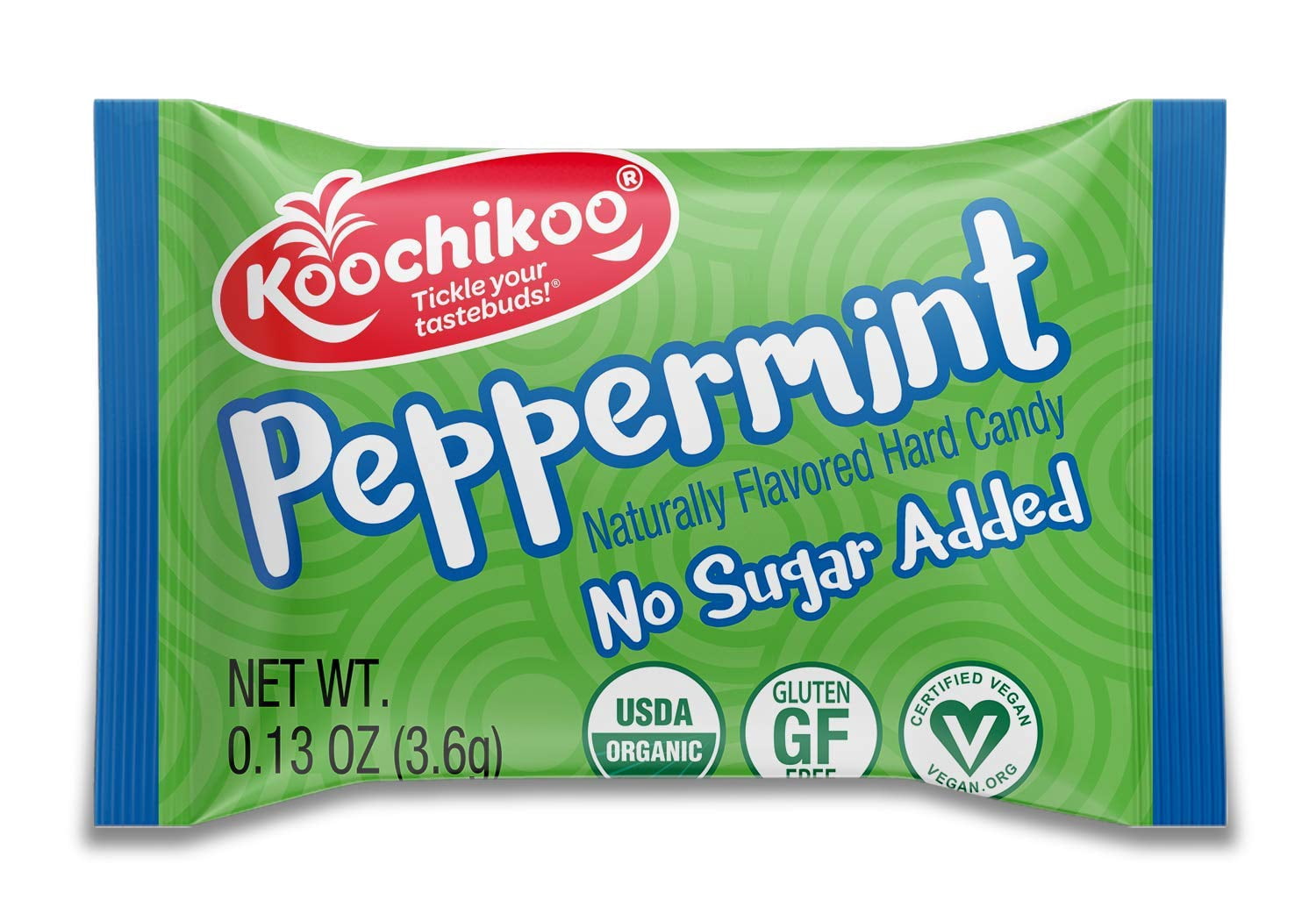 Koochikoo Organic & Sugar Free Lollipops Pouch, Assorted Fruit Flavors, No Sugar Added, Gluten Free & Vegan, 10 CT Lollipops/Pouch (Pack Of 4 Pouches