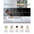 thumbnail image 4 of Spring Flowers Blackout Curtains for Bedroom, Thermal Insulated Drapes, Vintage Chic Botanical Florals Birds Black Out Curtains 63 Inch Long Room Darkening Kitchen Curtains 42"x63" 2 Panels, 4 of 8