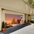 thumbnail image 5 of Huanglei Garage Banner With Santa Snowman For Outdoor Garage Door Holiday Sign, 5 of 5