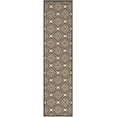 thumbnail image 2 of SAFAVIEH Linden Franco Damask Runner Rug, Cream/Brown, 2' x 8', 2 of 7