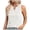 White, variant on Womens Tops Shirts Solid Color European Border Vest Keyhole Sleeveless Summer Business Casual Basic Plain Tees Blouses Blue XL