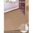 thumbnail image 5 of Boho Runners for Hallways : Non Slip Hallway Runner Rug- 2x5 Ft Washable Carpet Runner- Kitchen Runners Carpet Long Bathroom Runner Floor Hallway Rug Brown Runner Rug Runners for Laundry Entryway, 5 of 5