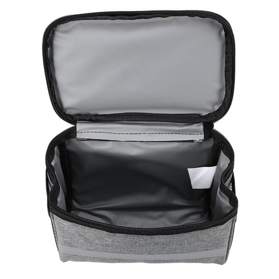 Bikes Handlebar Bag, Insulated Front Basket  Cooler With Reflective Strip For Cyclist