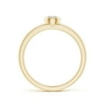 thumbnail image 2 of ANGARA Natural 0.25 Ct. Diamond Solitaire Ring in 14K Yellow Gold for Women (Ring Size: 3), 2 of 11