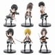 thumbnail image 1 of 6 Attack Giant Handheld Q-Version Mikasa Allen Liwell Model Doll Cake Ornament, 1 of 5
