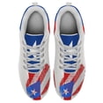 thumbnail image 2 of Puerto Rico Shoes Men Women Running Tennis Shoes Breathable Casual Puerto Rico Flag Sneakers White Size 7.5, 2 of 5