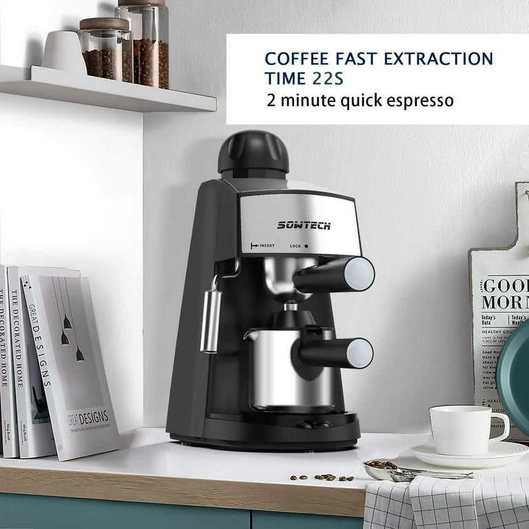 Sowtech 3.5 Bar Espresso and Cappuccino Machine Walmart