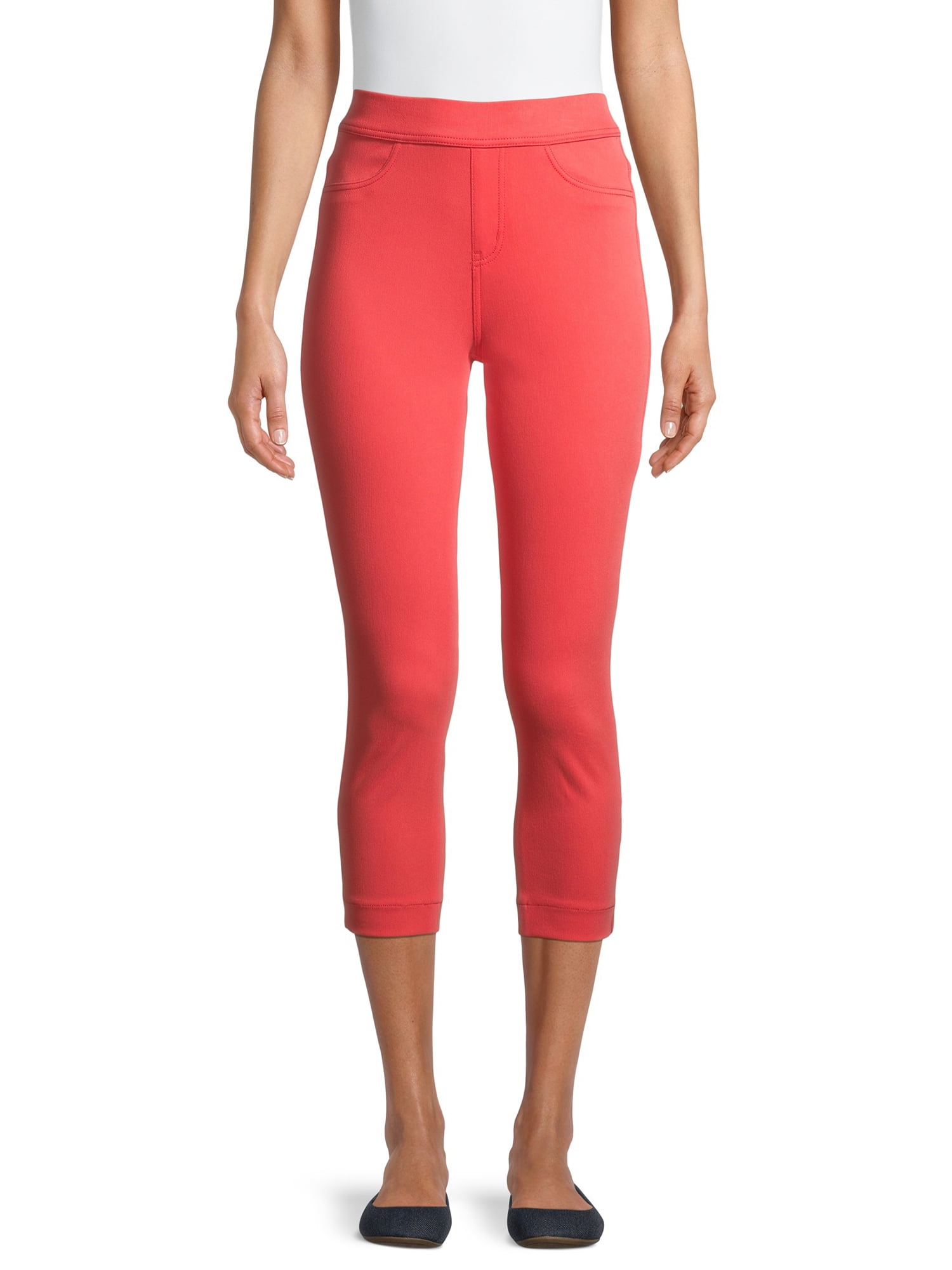 High Rise Jegging Capris - Walmart.com