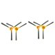 thumbnail image 1 of 4 Piezas Cepillos Laterales para T550W T560H Robot Aspirador Reemplazo Accesorios de Limpieza del Hogar Duraderos, 1 of 5