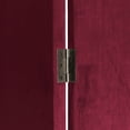 thumbnail image 6 of 6 ft. Classic Arch Velvet Room Divider Burgundy 3 Panel, 6 of 7