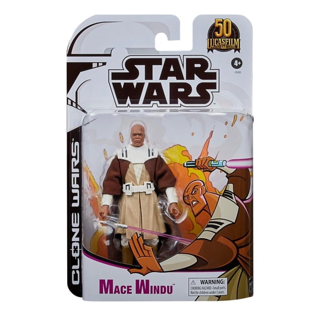 Figura Mace Windu Hasbro Star Wars 6 Pulgadas