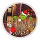 thumbnail image 1 of Faldas para árbol de Navidad Grin-Ch de 48 pulgadas, tapete para árbol de Navidad para fiestas de invierno, falda para árbol de Navidad para decoraciones navideñas rústicas, 1 of 1