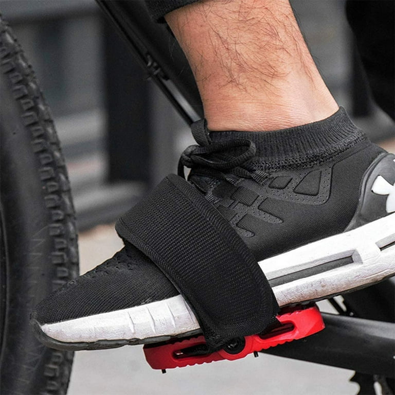 Heldig 2pcs Bike Pedal Straps Pedal Toe Clips Straps Tape for Fixed Gear Bike Universal Bicycle Feet Strap Pedal Straps Toe Clips Straps Tape for