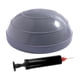 thumbnail image 2 of Pelota de equilibrio de media bola, equipo de entrenamiento de fuerza, pelota de estabilidad, base antideslizante para gris, 2 of 8