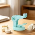 thumbnail image 5 of Desktop Tape Dispenser With Suction Cup Base, Compact Easy To Use Tape Cutter For Home Office And DIY, Non Slip Adhesive Tape Holder For Desk, White (White, 9.3*9.1*5CM), 5 of 7