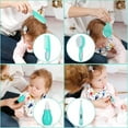 thumbnail image 3 of Anpro Baby Grooming Kit, Portable Newborn Baby Health Care Kit, Infant Toddler Care Home Essentials Supplies Set - Green, 3 of 7