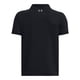 thumbnail image 2 of Polo Under Armour Performance para niños, color negro/gris, talla XL, 2 of 2