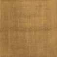 thumbnail image 1 of Ahgly Company Indoor Square Abstract Brown Contemporary Area Rugs, 3' Square, 1 of 4
