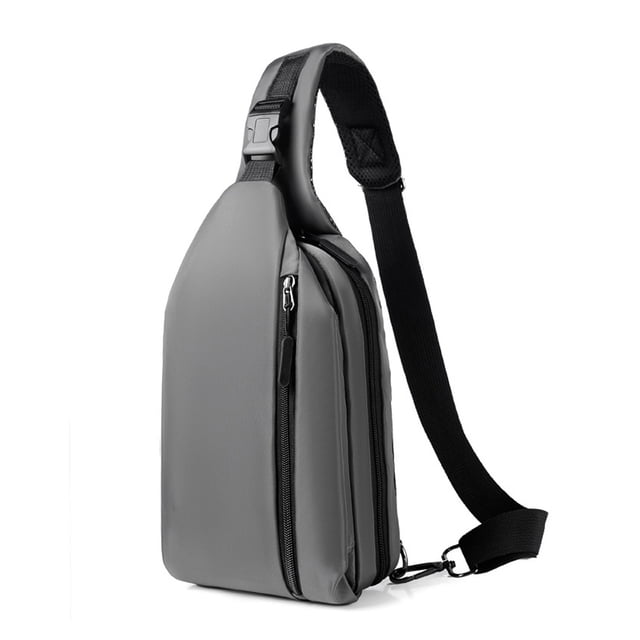 Bolsa de pecho de tela de nailon, mochila a prueba de salpicaduras de gran capacidad
