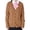 B, variant on Womens School Uniform Cardigan Sweater V Neck Button Down Long Sleeve With Pockets Classic Fit Knit Classroom Campus Layering Jacket