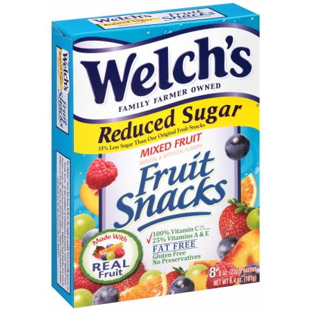 - Welch's, Fruit Snacks, Mixed Fruit (Pack of 2)
