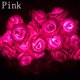 thumbnail image 2 of Cadena de luz LED Flor de rosa Lámpara decorativa con pilas Iluminación colgante para banquete de boda, Rosa Advancent HA003522-02, 2 of 6
