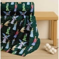 thumbnail image 4 of Soimoi Cotton Voile Fabric King & Angel Watercolor Printed Fabric 1 Yard 56 Inch Wide, 4 of 7