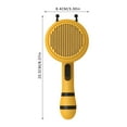 thumbnail image 3 of Dsscvnef Little Pet Needle Comb Cat Comb One Key Combing Artifact Pet Comb Accessories for Grooming for Small Dogs Accessories, 3 of 4