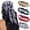Color E, variant on Large Square Women's Satin Head Scarf Bandana, Multicolor, 4 Pack