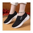 thumbnail image 5 of Breathable Mesh Slip-On Casual Sneakers – Lightweight Fashion Shoes Anti-Slip Women's Walking Shoes Breathable and Adjustable Women Sneakers, 5 of 9