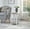 Gray#0, variant on Coffee Tables Athens Contemporary Two-Tone Wood Shelf End Table in Weathered Walnut and Gray,Coffee Tables With Storage