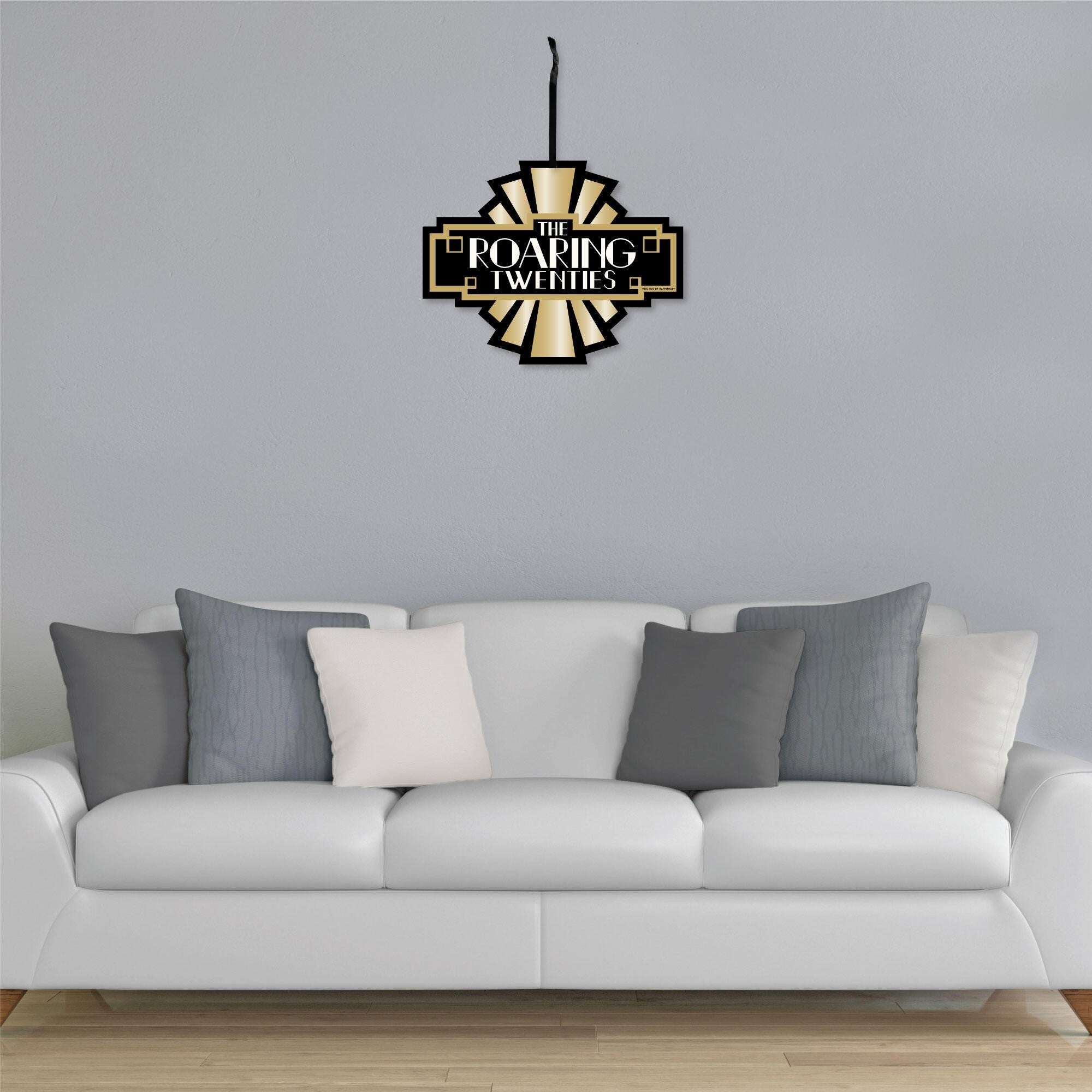 Roaring 20’s Tischnummern 1-20 – Art Deco Karten Für Hochzeiten, Partys & Events, Doppelseitig Bedruckt
