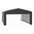 thumbnail image 5 of ShelterLogic ShelterTube 20 x 32 x 12 ft Grey Wind And Snow-Load Rated Garage, 5 of 12