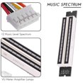 thumbnail image 4 of Dual 12 Music Level Indicator LED Spectrum VU Meter Amplifier Lamps Light Speed Adjustable Board for MP3 DC 7-12V(), 4 of 7
