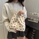 thumbnail image 3 of Bolso Hombro Mujeres Pólse Gran Capacidad Impreso Floral () Blanco, 3 of 9