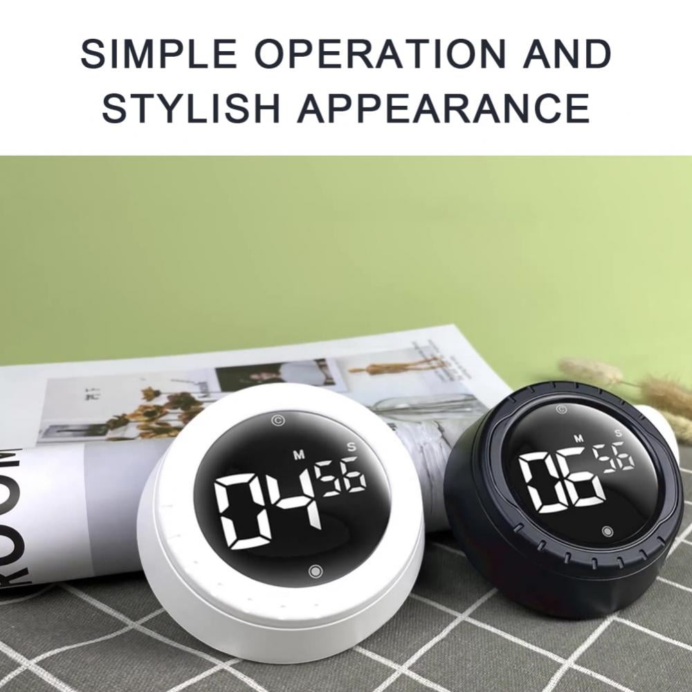 Circular Knob Loud Digital Kitchen Countdown Timer Magnetic - Temu